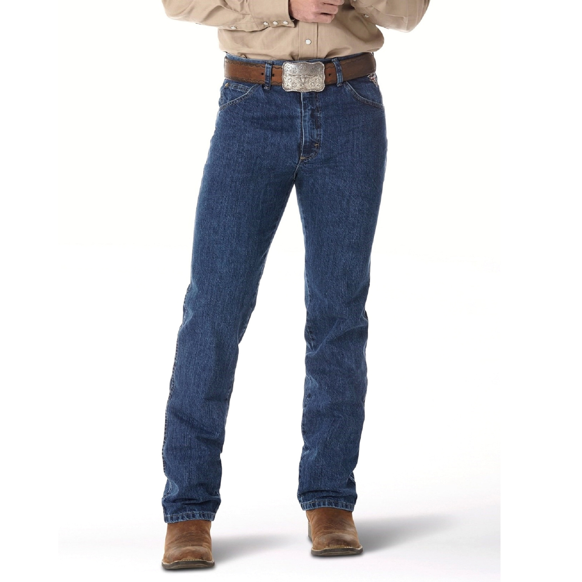 Pantal n Wrangler Para Hombre Slim Fit PBR riograndeboots