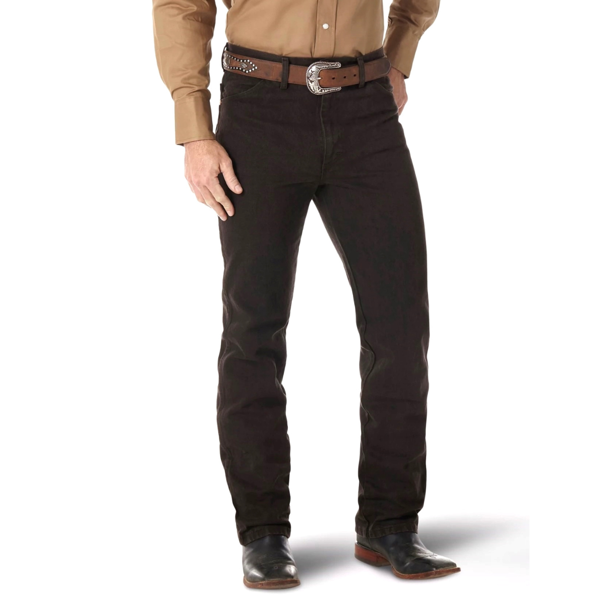 Pantalon Wrangler Para Hombre Corte Vaquero Slim Fit riograndeboots
