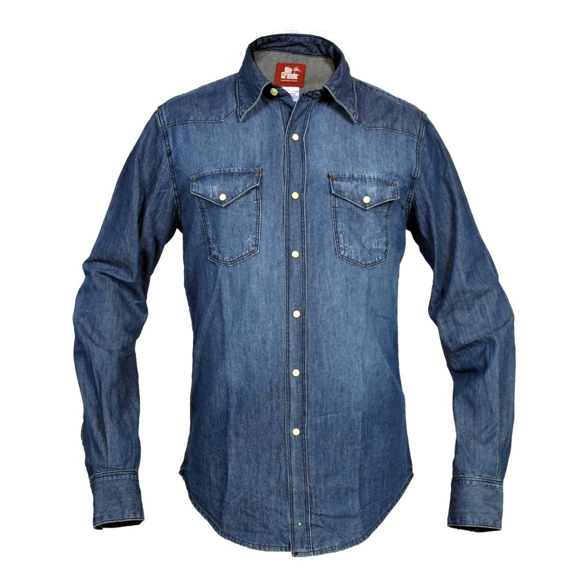 Camisa Vaquera de Mezclilla – riograndeboots