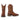 Bota de rodeo Bowie 69 estilo petatillo vista de frente y perfil