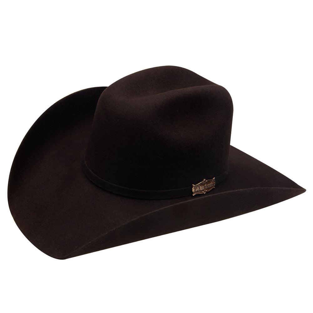 Texana Fina Sombrero Vaquero Lana de Oveja Horma Este-Oeste –