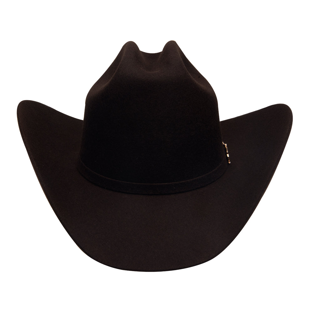 Texana Fina Sombrero Vaquero de Lana con Toquilla Lincoln –