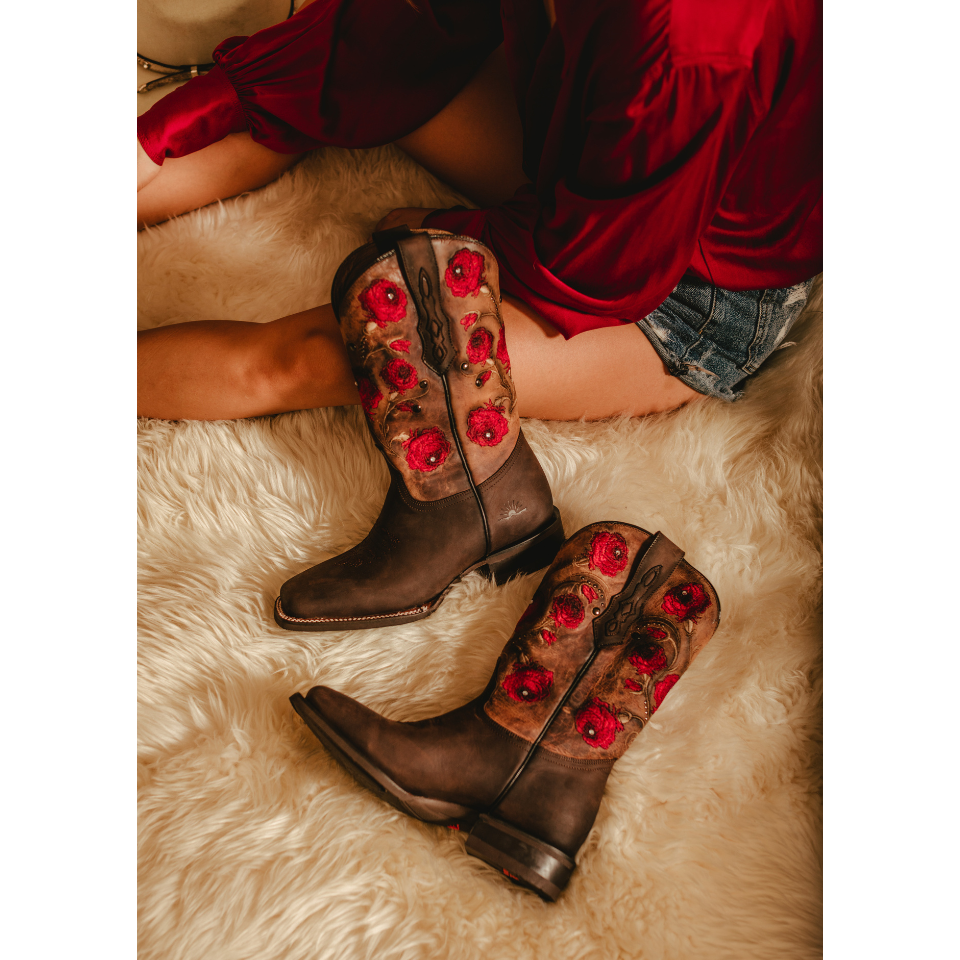 Bota de Rodeo Para Mujer Felipa riograndeboots