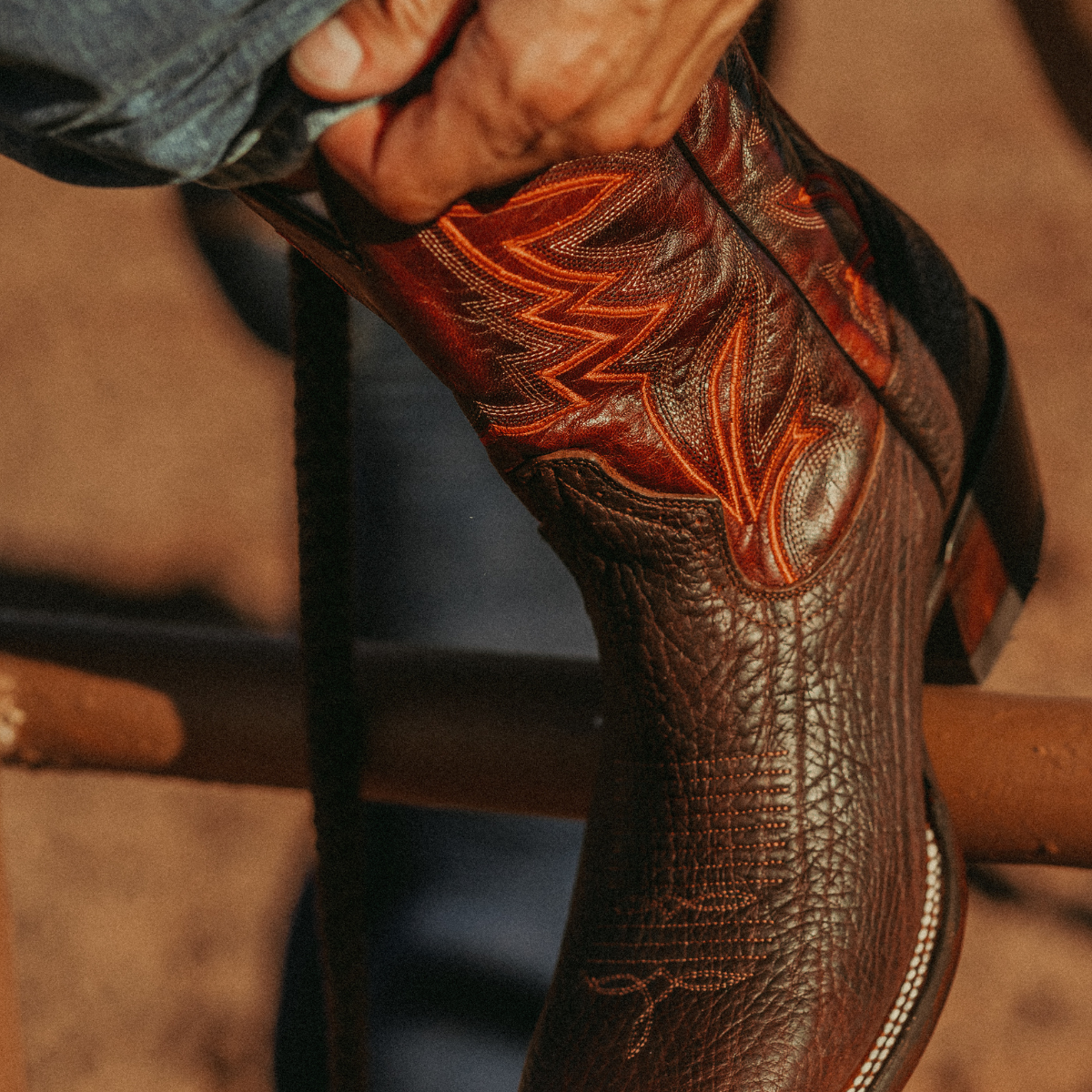 Bota vaquera outlet tacon cubano hombre